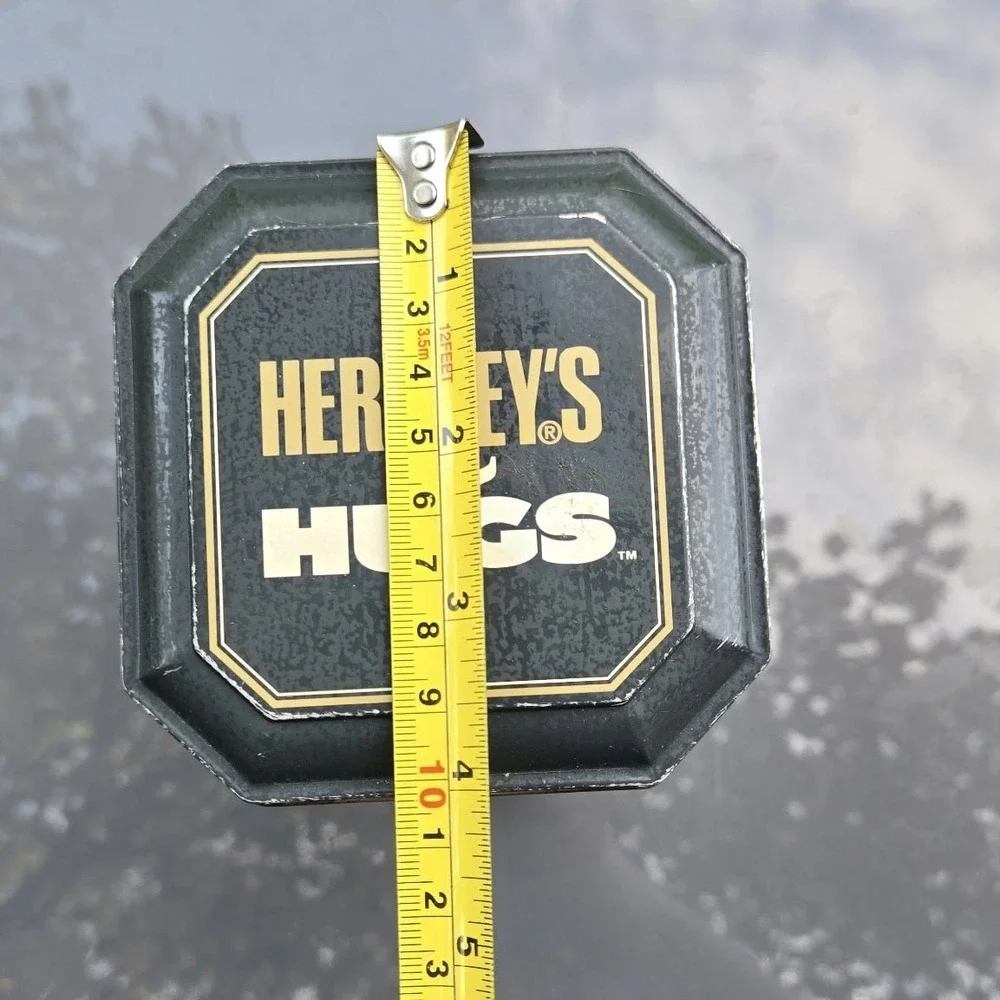 VTG Hershey's Hugs Hometown Series Canister #10 Ice‎ Cream Social Tin 1994 USA